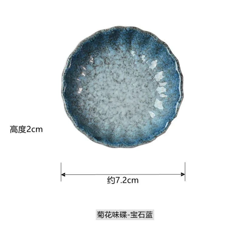 Japanese Sauce Dish | Ceramic Seasoning Dish for Barbecue and Snacks detail view