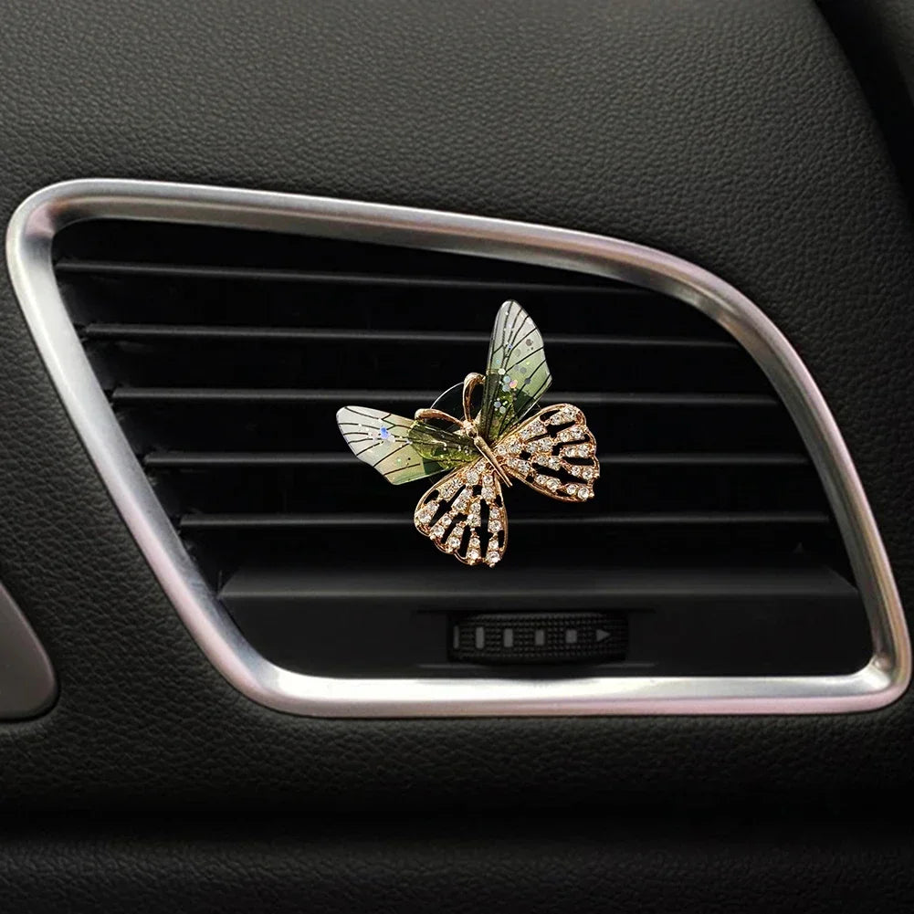 Butterfly Dragonfly Bee Car Perfume Clip Air Outlet Freshener detail view