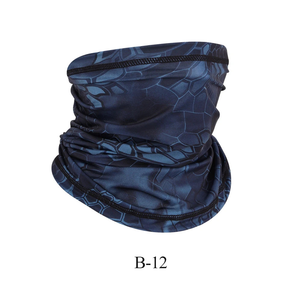 Outdoor UV Protection bandana Scarf Neck Warmer Multifunctional Fishing Hiking Cycl additional angle