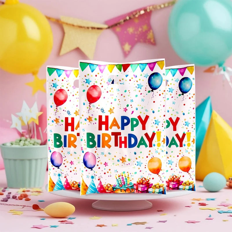 10/20/50pcs Birthday Party Candy Gift Bags Birthday