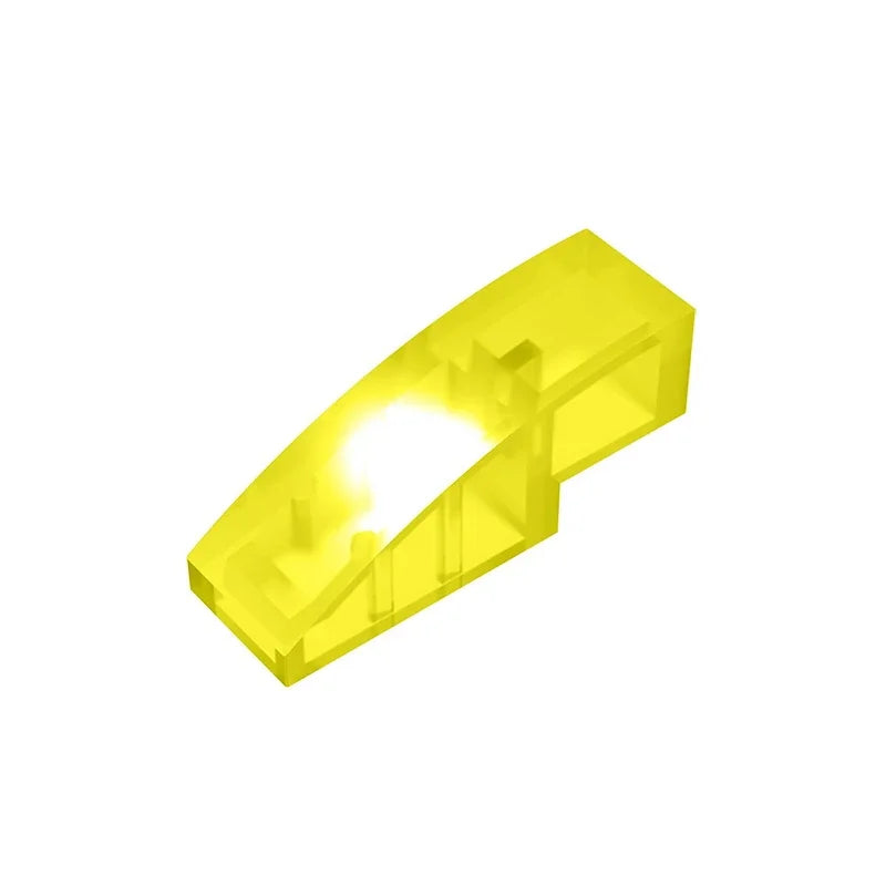 Gobricks GDS-657 Slope, Curved 3 x 1 | Compatible Building Block for Creative Const additional angle