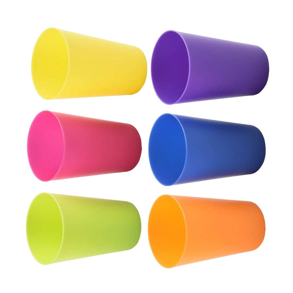 Drinking Container Colourful Cups 6*6*8.7cm For Juice Coffee For Microwave Kitchen Mu lifestyle view
