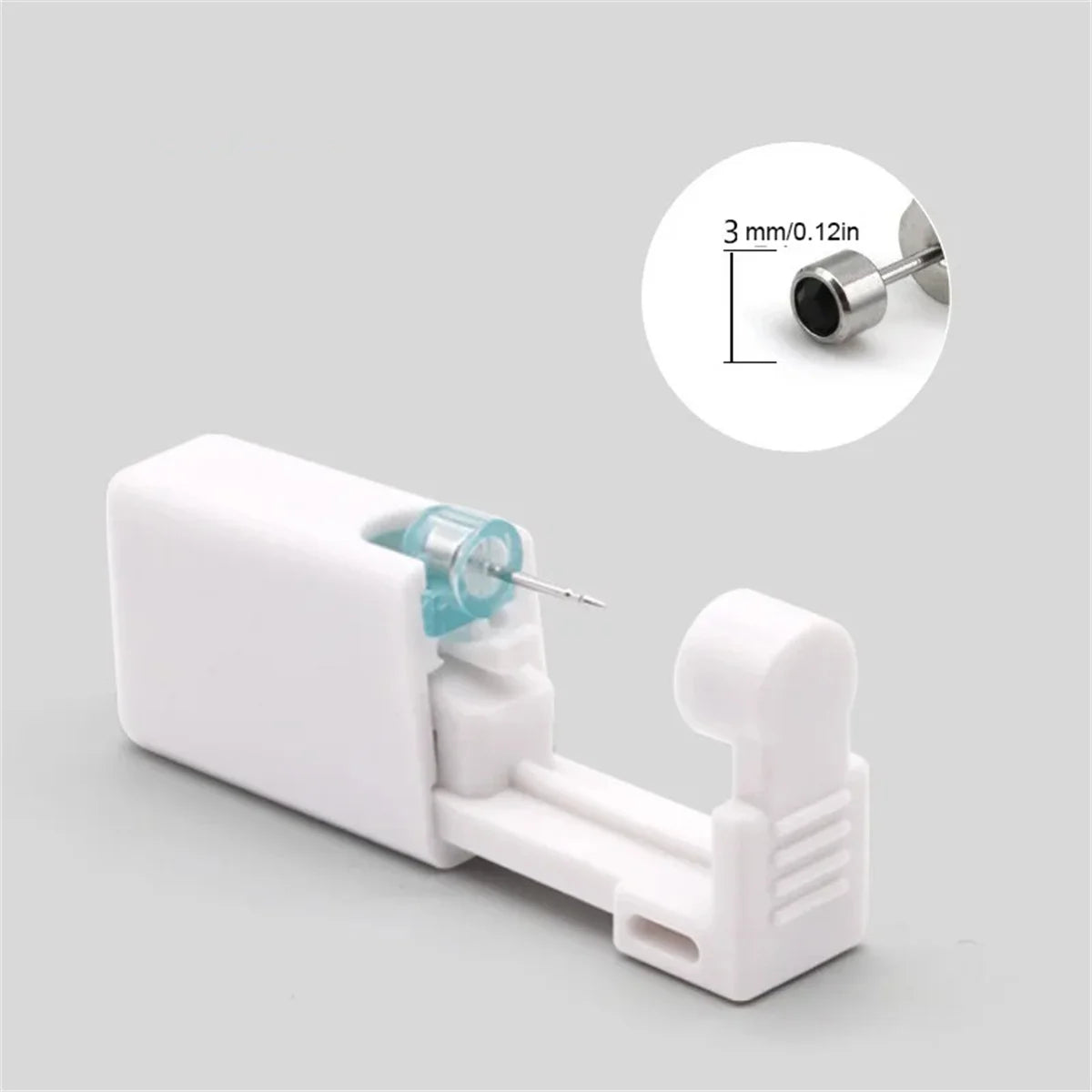 EVISPOL 1Pc Cartilage Tragus Helix Piercing Gun Disposable Sterile Ear Piercing Kit No close-up view
