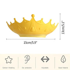 1Pc Crown Adjustable Baby Shower Cap Bath Wash Hair Shield Hat Protect Children Waterproof Prevent Water Into Ear for Kids
