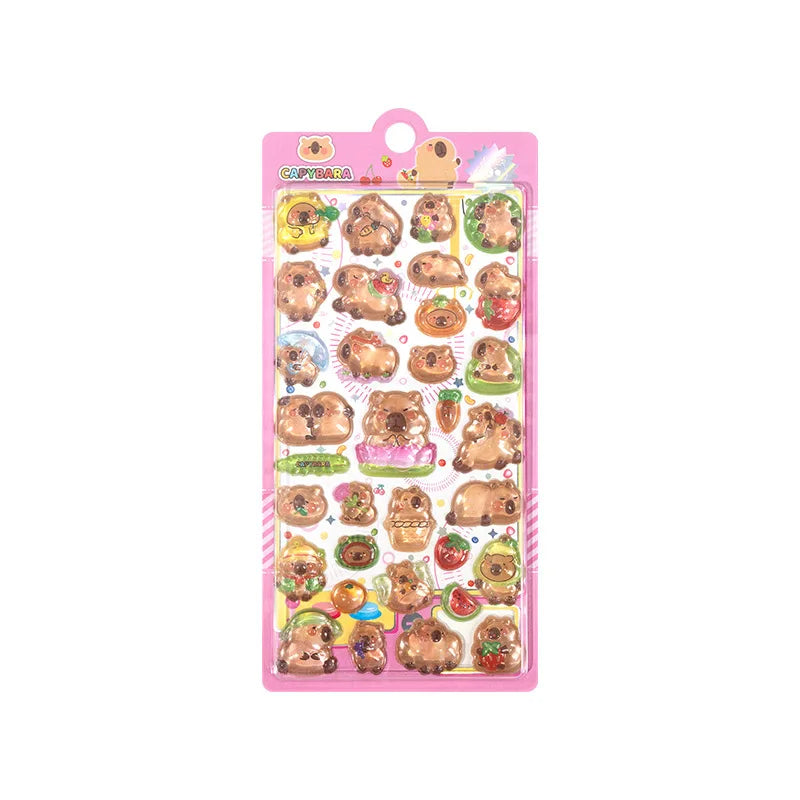 3D Food Stamping Seal Sticker | Japanese Anime Decorative Craft Stickers for Kids alternate view