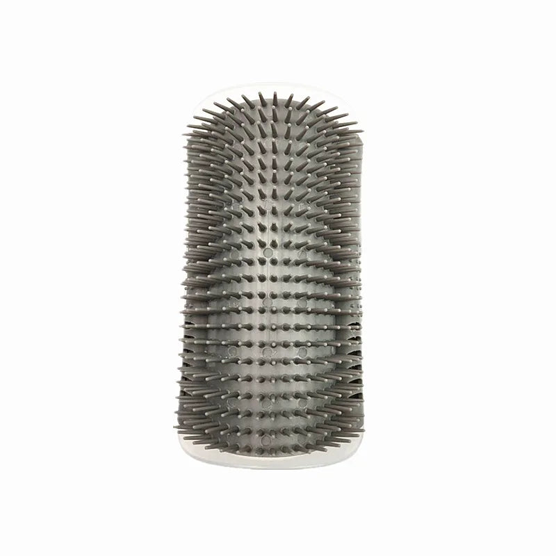 Cat Brush Comb Cat Toy with Catnip Cat Wall Brush Corner Cat Scratcher Massage Self G lifestyle view