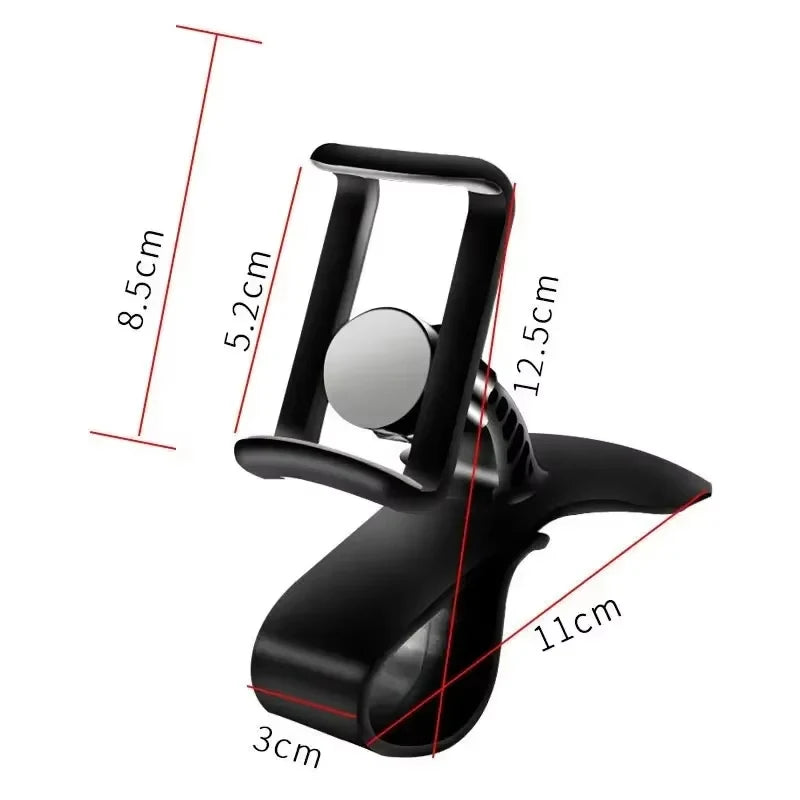 360 Rotatable Car Phone Holder Universal Cell Phone Stand Dashboard Mount additional angle