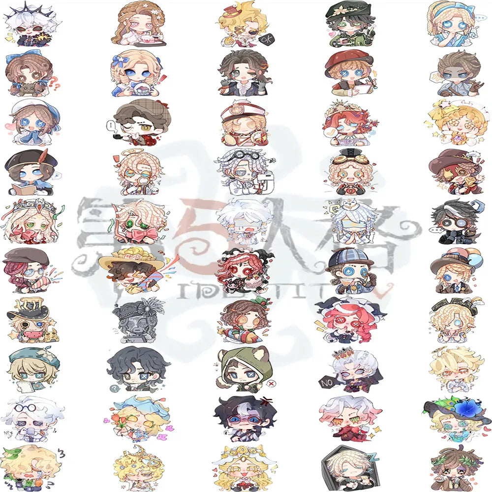 Identity V Stickers | 50 Waterproof Game Character Decals for Home Decor lifestyle view
