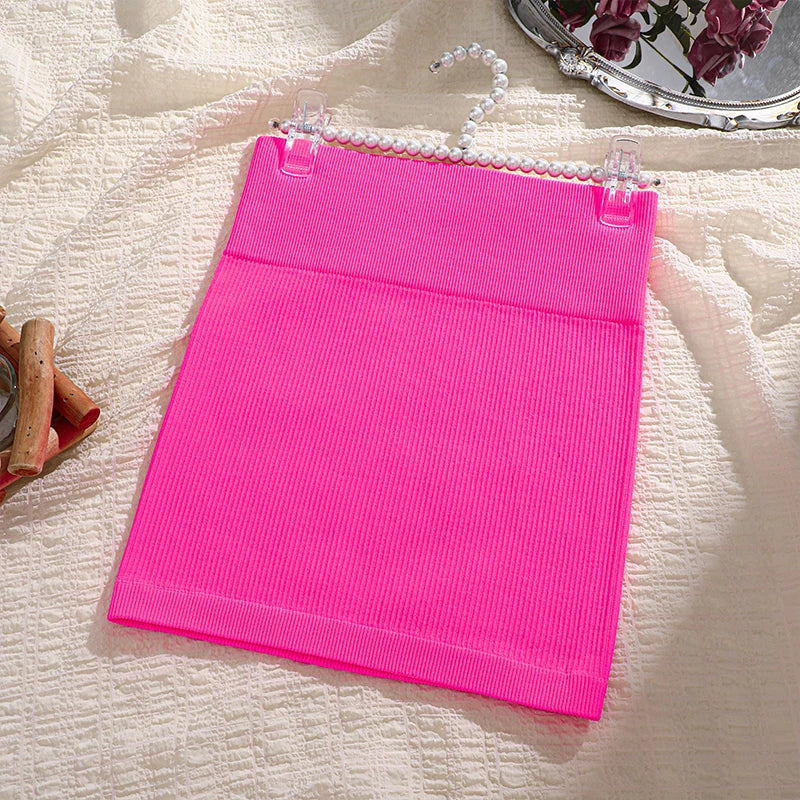 High Waist Knitted Mini Skirt | Slim Fit Work Pencil Skirt for Women lifestyle view