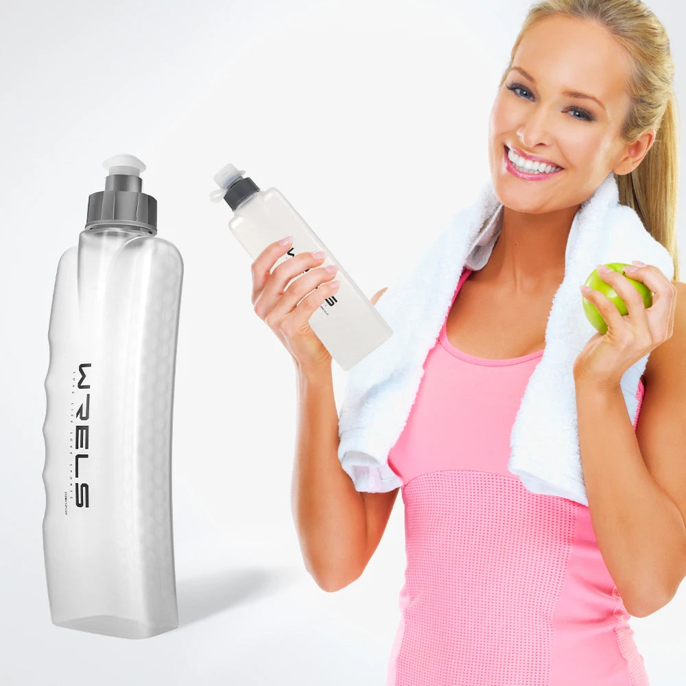 WRELS 350ml Sports Water Bottle Gym Cycling Cup Portable Fitness Outdoor Running Cycl alternate view