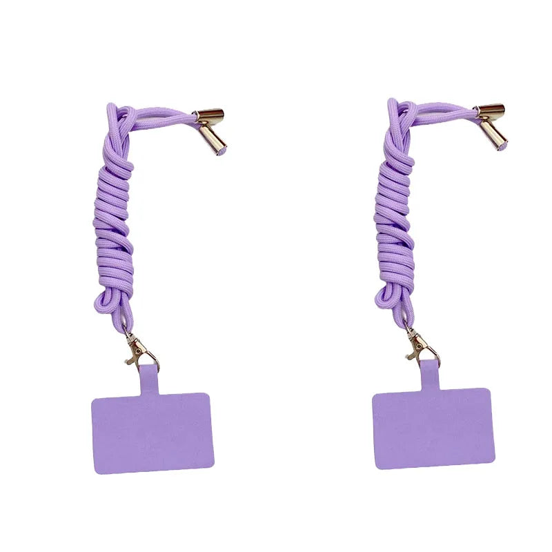 1/2pcs Universal Adjustable Phone Lanyard Strap Mobile Phone Hanging Rope Neck Straps An detail view
