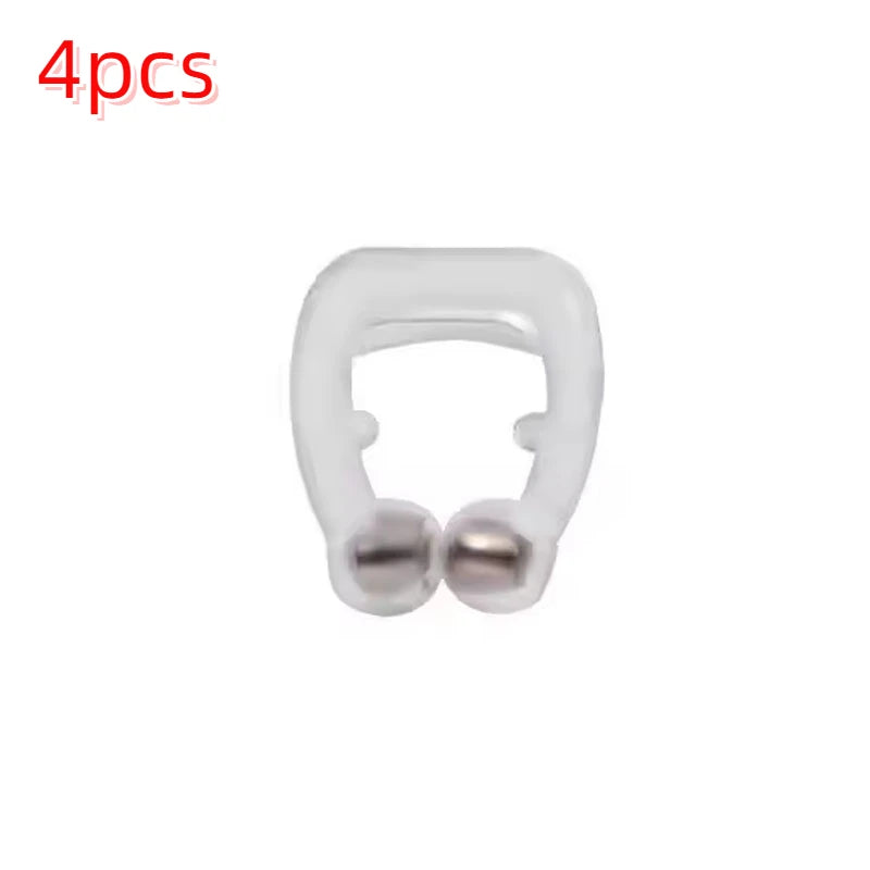 Anti Snore Nose Clip | Magnetic Silicone Sleep Aid for Snoring and Apnea additional angle