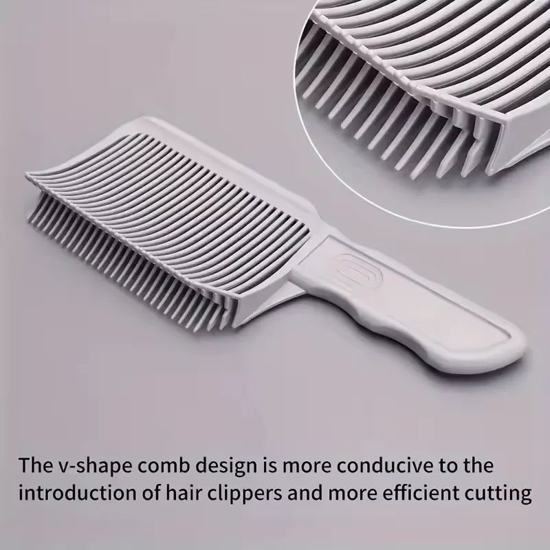 Fading Hair Cutting Combs Professional Barber Clipper Blending Flat Top Hair Cutting Com detail view