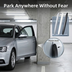 Car Door Protection Strip, Anti-Scratch Anti-Collision Silicone Edge Guard, Self-Adhesive Door Edge Protection