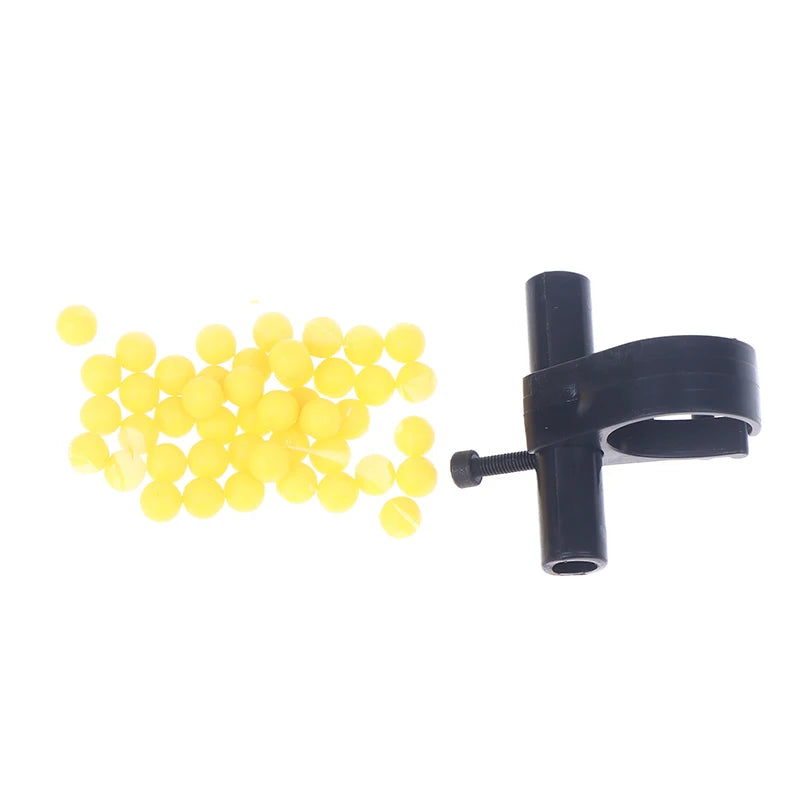 {MX} Fingertip Decompression Ring W/ 48 Pcs Plastic Marbles Game Toy Launcher Model K alternate view