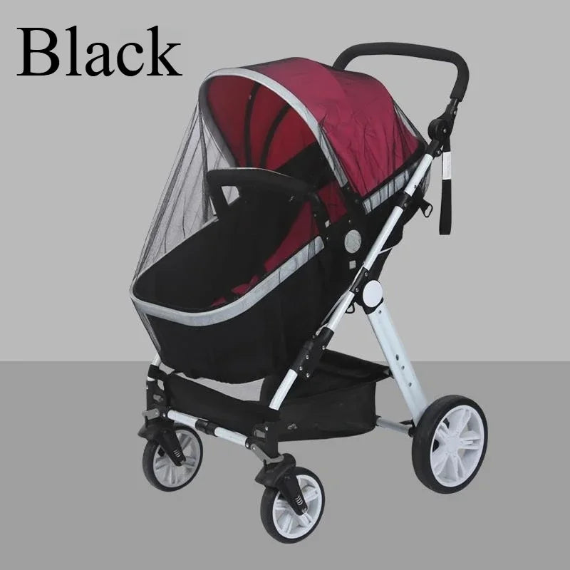 Mosquito Net for Baby Stroller | Summer Insect Shield for Pushchair Cart lifestyle view