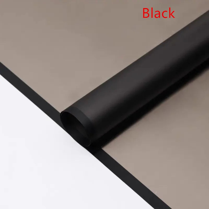 Fog Flower Wrapping Paper 5 Sheets | Korean Style Half Transparent Gift Wrap for Bouq alternate view
