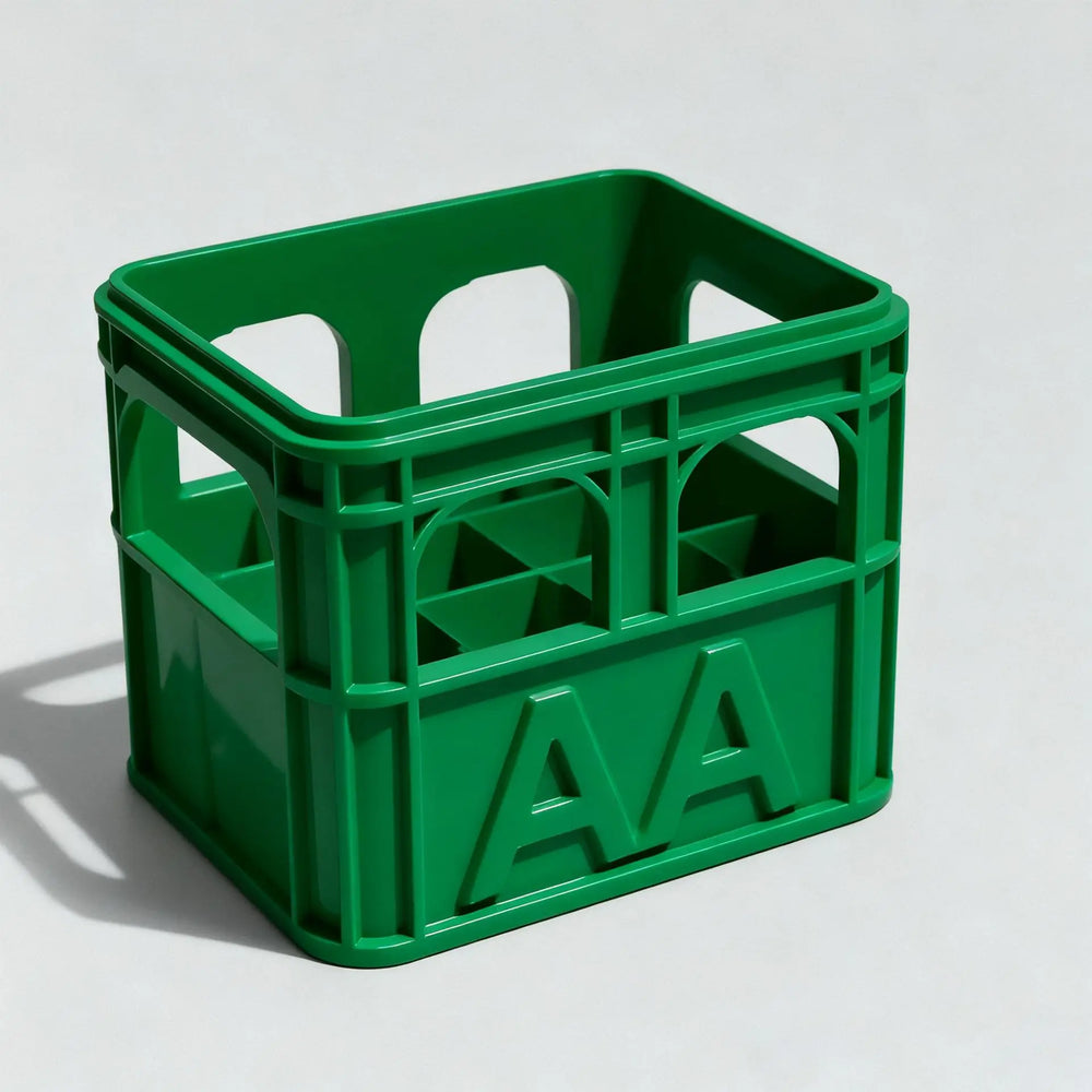 3D Printed Beer Crate Style Stackable Battery Storage Box | AA AAA 18650 21700 9V Org alternate view