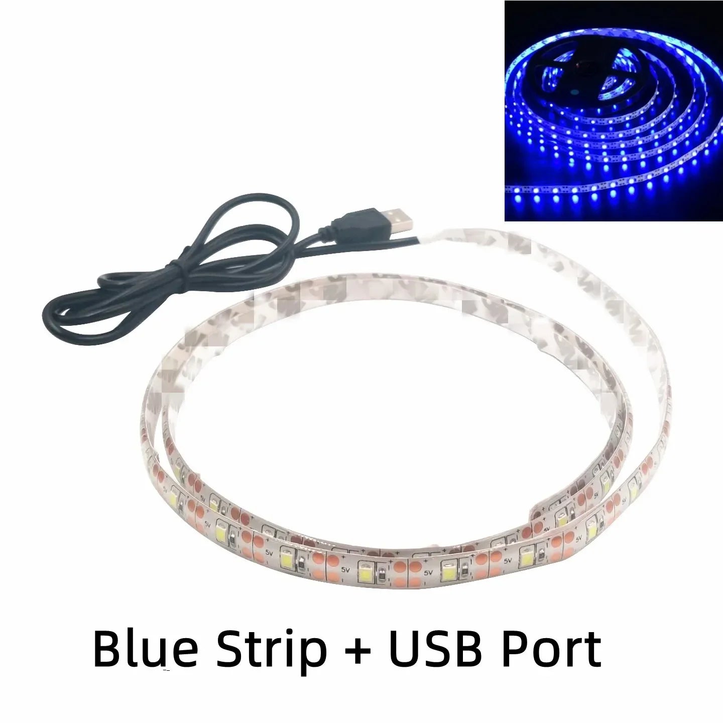 5V USB LED Strip Lights | Flexible Home TV Background Lighting alternate view