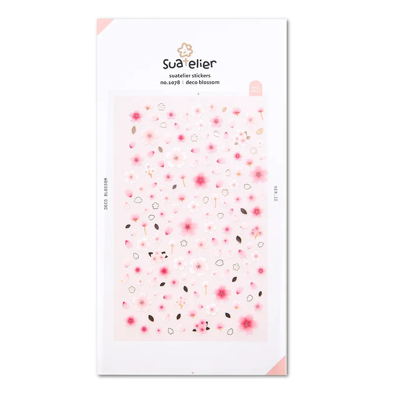 Korean Suatelier Cherry Blossom Petal Sakura Stickers Scrapbooking Diy Journaling D additional angle