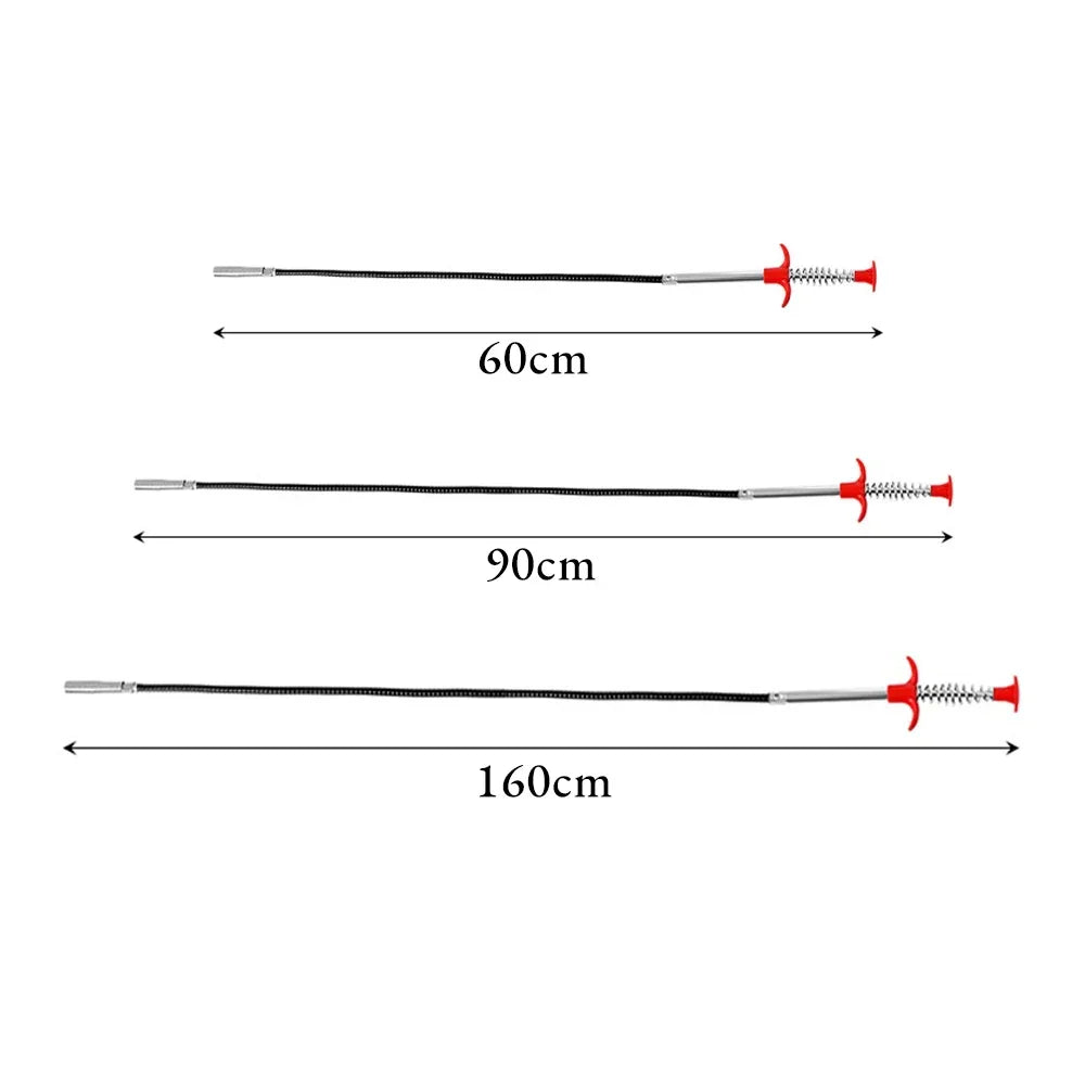 60/85cm Bend Curve Grabber Spring Grip Tool | 4 Claw Flexible Long Reach Pick Up To additional angle