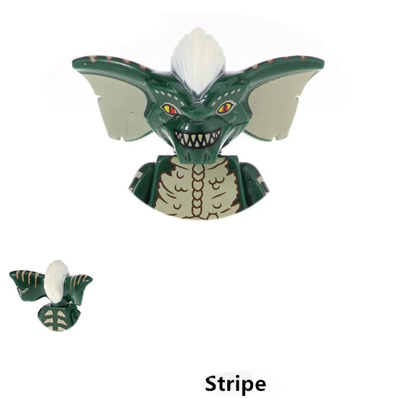 Alien Robot Monster Building Blocks | Creative Horror Movie Building Toy Set lifestyle view