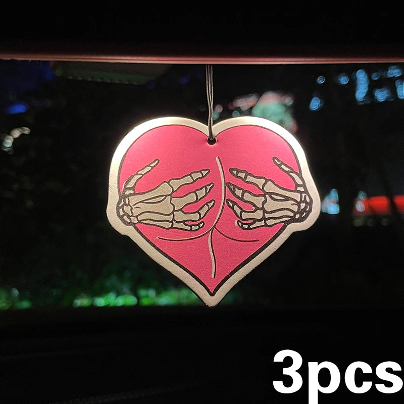 Call me on Halloween, car air freshener, perfume pendant, rearview mirror hanging dec alternate view