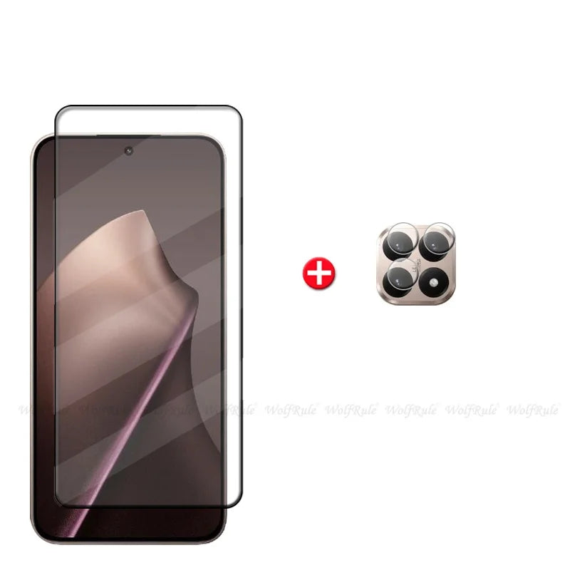 Xiaomi 17 Tempered Glass Camera Lens Protector 9H close-up view