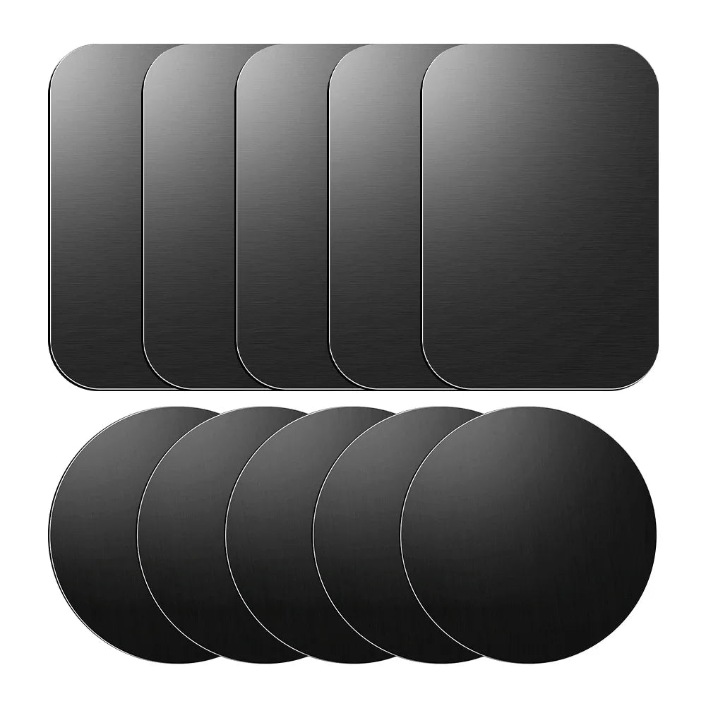 1/2/5/10pcs Magnetic Metal Plate Disk Car Phone Holder Stickers Magnetic Patch Sticker f detail view