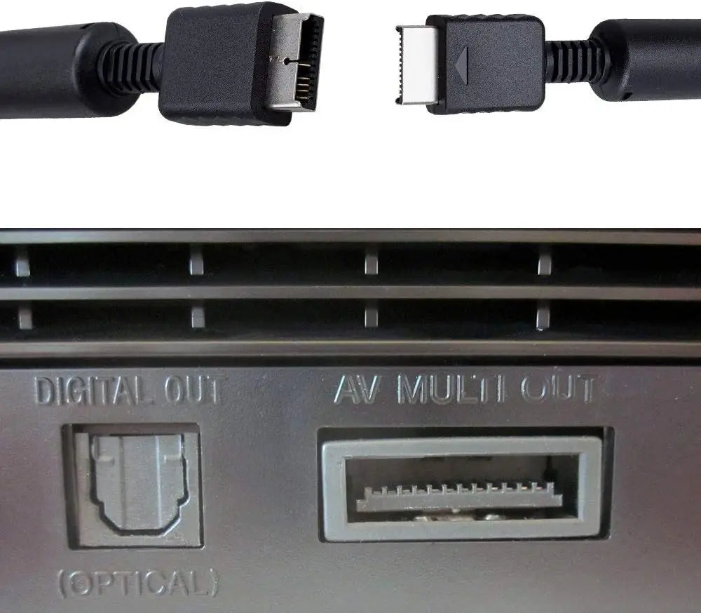 AV to RCA Composite Cable for PS2 PS3 | 6ft Replacement Cord alternate view