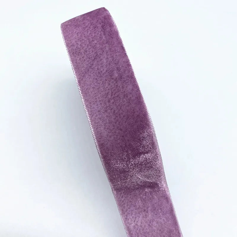 New 6-38mm Colour Single Face Line Velvet Ribbon for Bowknot Christmas Ribbon Party D lifestyle view