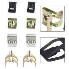 Metal Rivet Car Dashboard Trim Clip Fastener, 20 Pcs close-up view