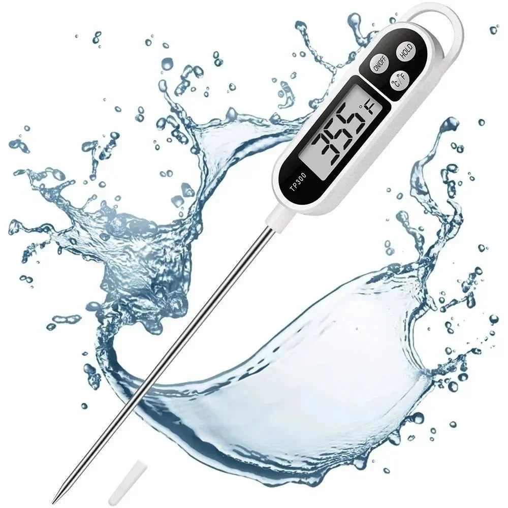 Food Thermometer TP300 Digital Kitchen Water Oil Thermometer for Meat Cooking & more