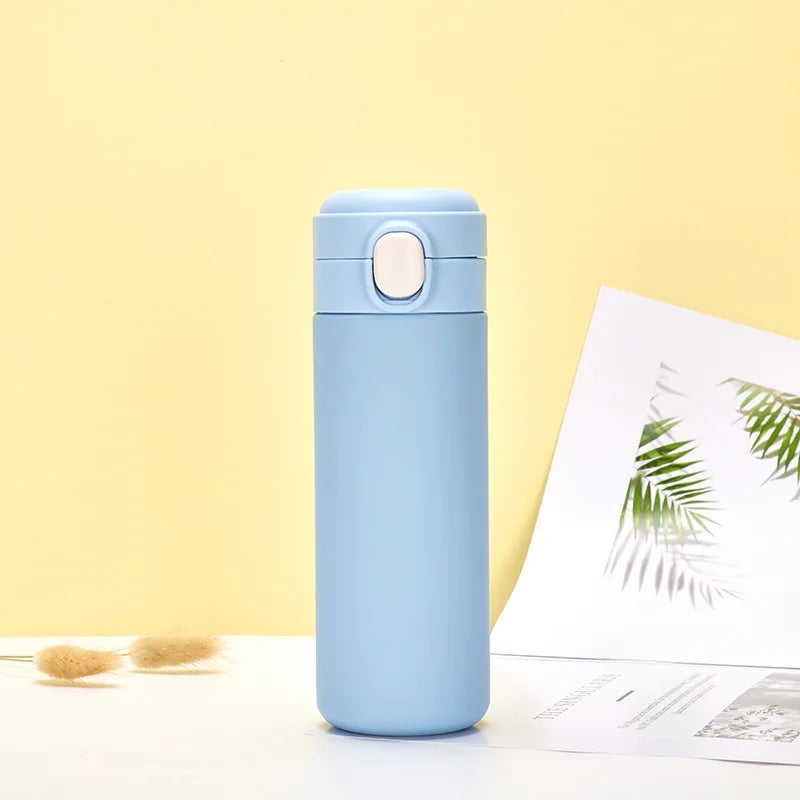 Stainless Steel Vacuum Water Bottle with Bounce Cap Leak Proof Thermos for Students O alternate view