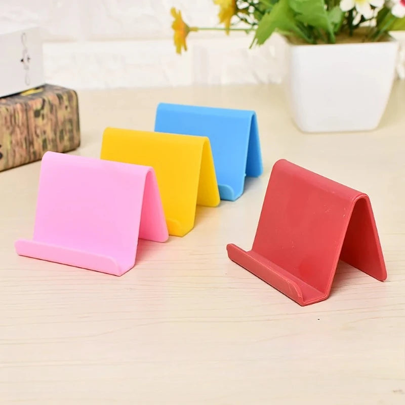 Universal Mini Portable Kitchen Phone Holder Movable Lazy Bracket Plastic Stand for C alternate view