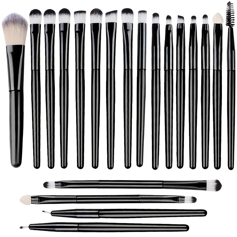 20pcs Eye Makeup Brush Set Portable Soft Makeup Brushes Beauty Tools Foundation Eyeshado detail view