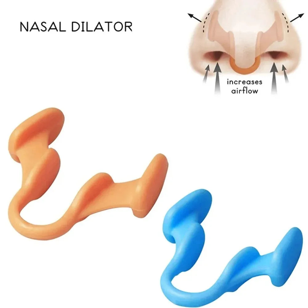 Anti Snoring Nose Clip | Gentle Sleep Aid for Men and Women lifestyle view