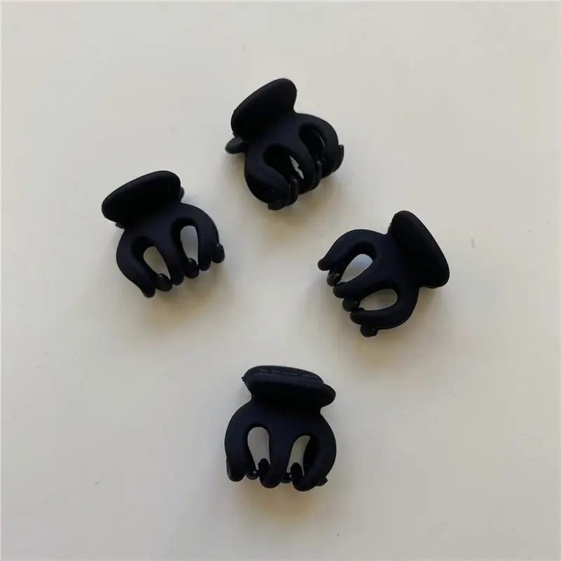 5/20Pcs Colorful Small Claw Clip Headdress Fashion Mini Hair Clips Girls Bangs Clip Ha close-up view