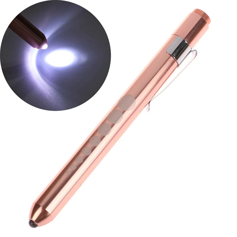 LED Medical Penlight with Pupil Gauge | Reusable Pocket Flashlight for Nurses and Doc alternate view