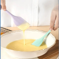 Silicone Cream Spatula | Non-Stick Heat-Resistant Kitchen Baking Tool close-up view