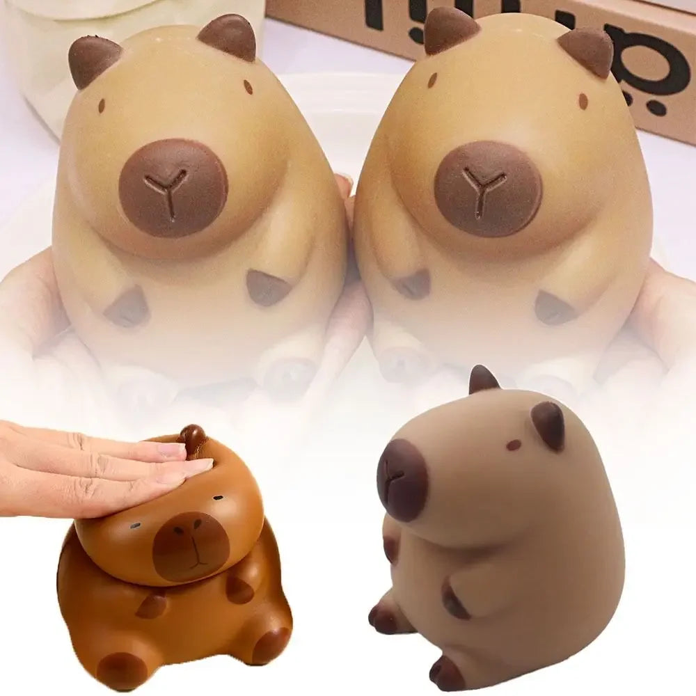Kawaii Capybara Squeeze Toy | Slow Rebound Stress Relief Decompression Toy alternate view