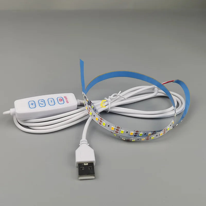 5V USB Light Painting Strip | Two-Color Temperature LED with Stepless Dimming detail view