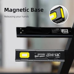 LED Keychain Flashlight Rechargeable | 550LM Portable Mini Torch with Magnet