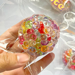 Creative Explosion Beads Squishy Balls | Slow Rebound Stress Relief Fidget Toy alternate view