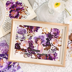 Mr. Paper, 6 Styles, 10pcs/pack, Dreamy Simulation Flower Stickers,Scrapbook Collage, Ph detail view