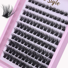 Lash Clusters D Curl Individual Lashes Fluffy Volume DIY Eyelash Extensions Thick Clu alternate view