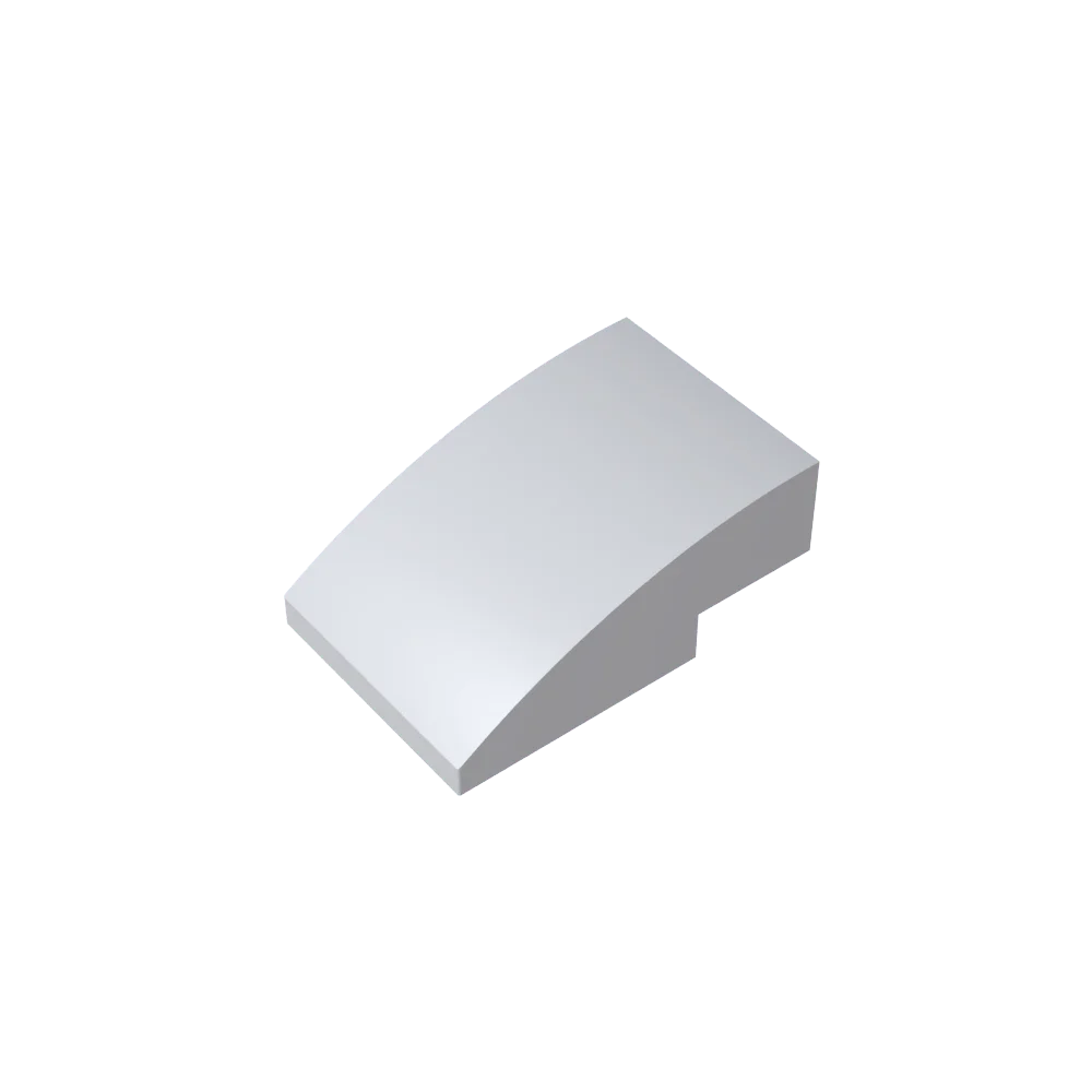 Gobricks GDS-1123 Slope, Curved 3 x 2 Building Block | Compatible with Lego 24309 detail view