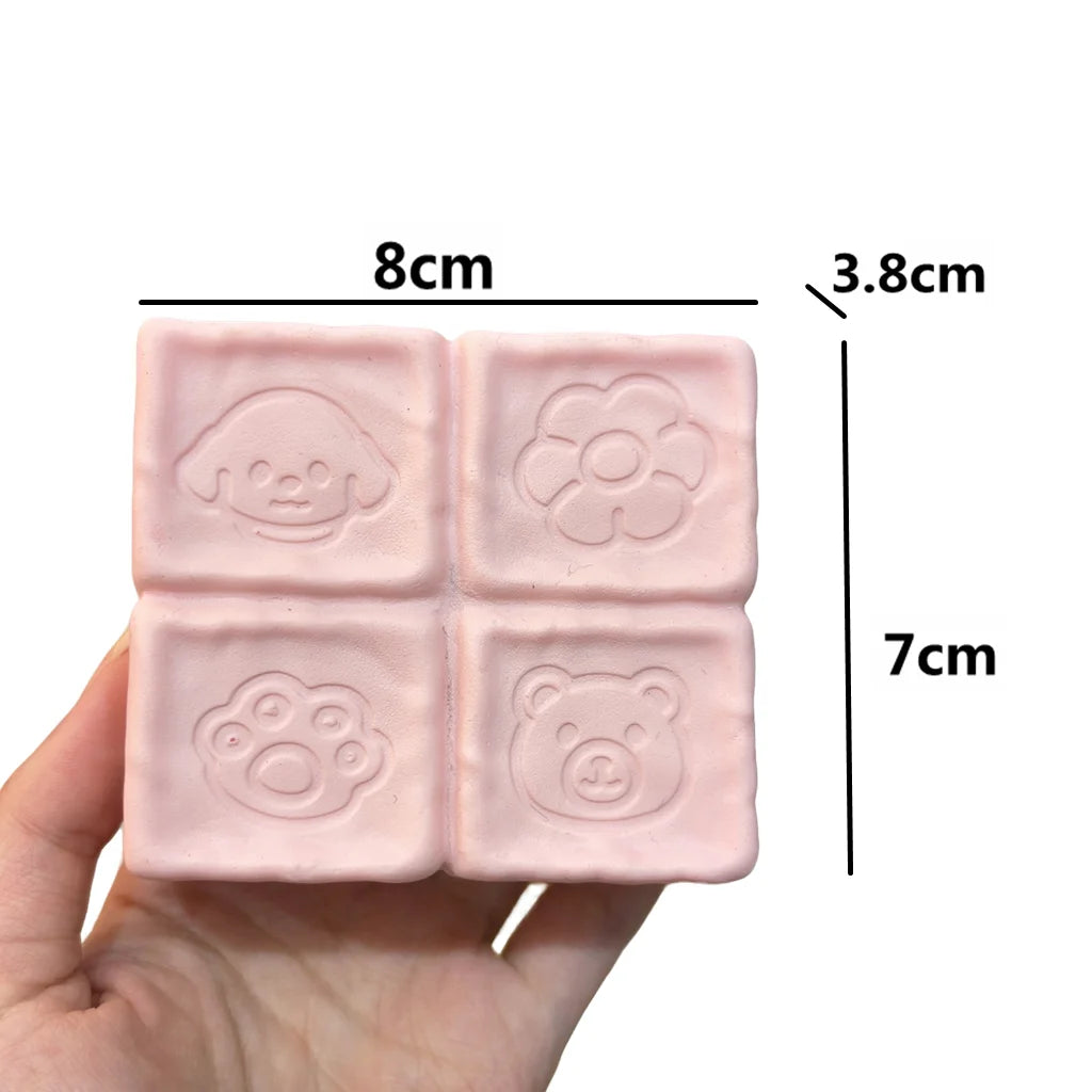 Cute Chick Squishy Squeeze Toy | Slow Rising Stress Relief Sensory Fidget for Anxie additional angle