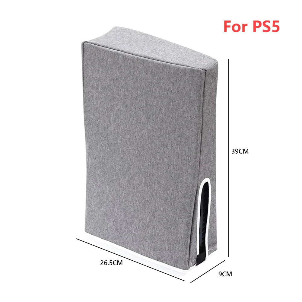 PS5 Dust Cover | Anti-Scratch Protective Sleeve for PlayStation 5 Console close-up view