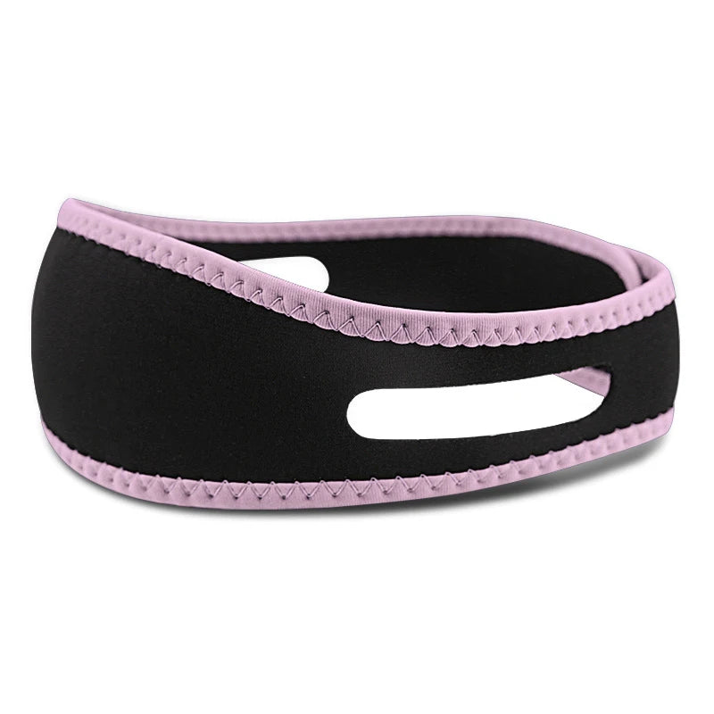 Breathable Anti Snore Chin Strap | Nylon Elastic Mouth Breathing Band for Better Slee alternate view